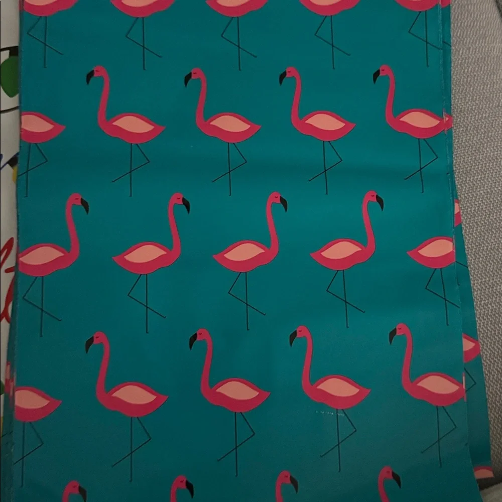 Flamingo Teal Poly mailers & Merry & Bright 10x13 25 of each